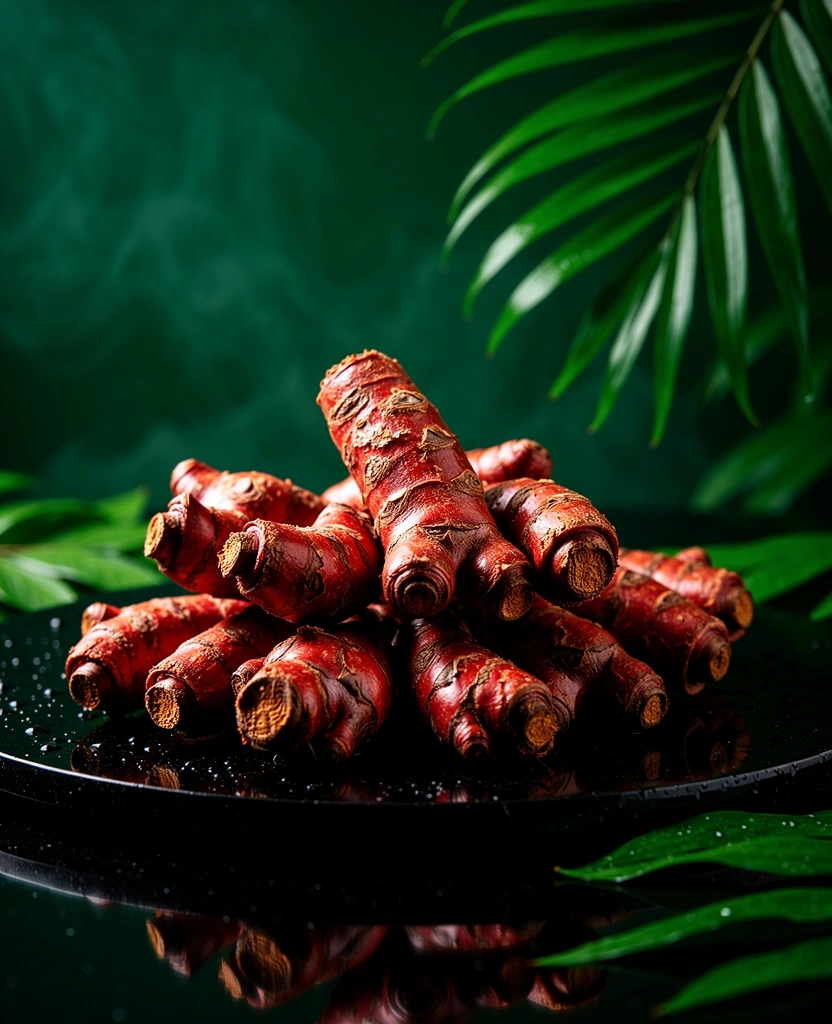 Red Ginger roots for endurance