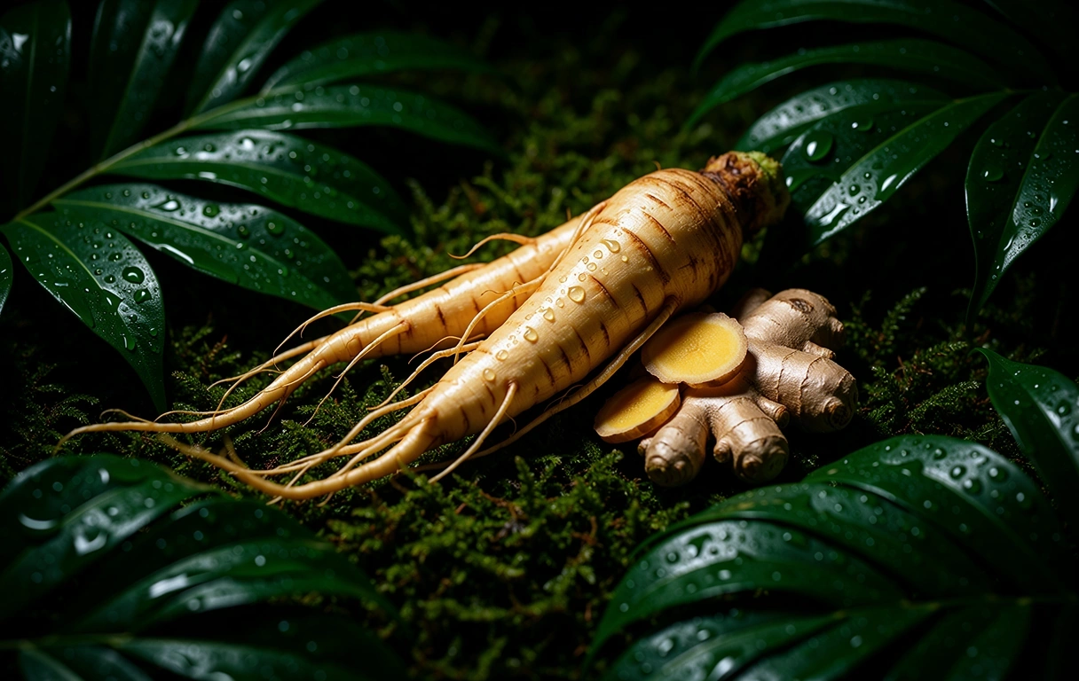 Natural botanical textures